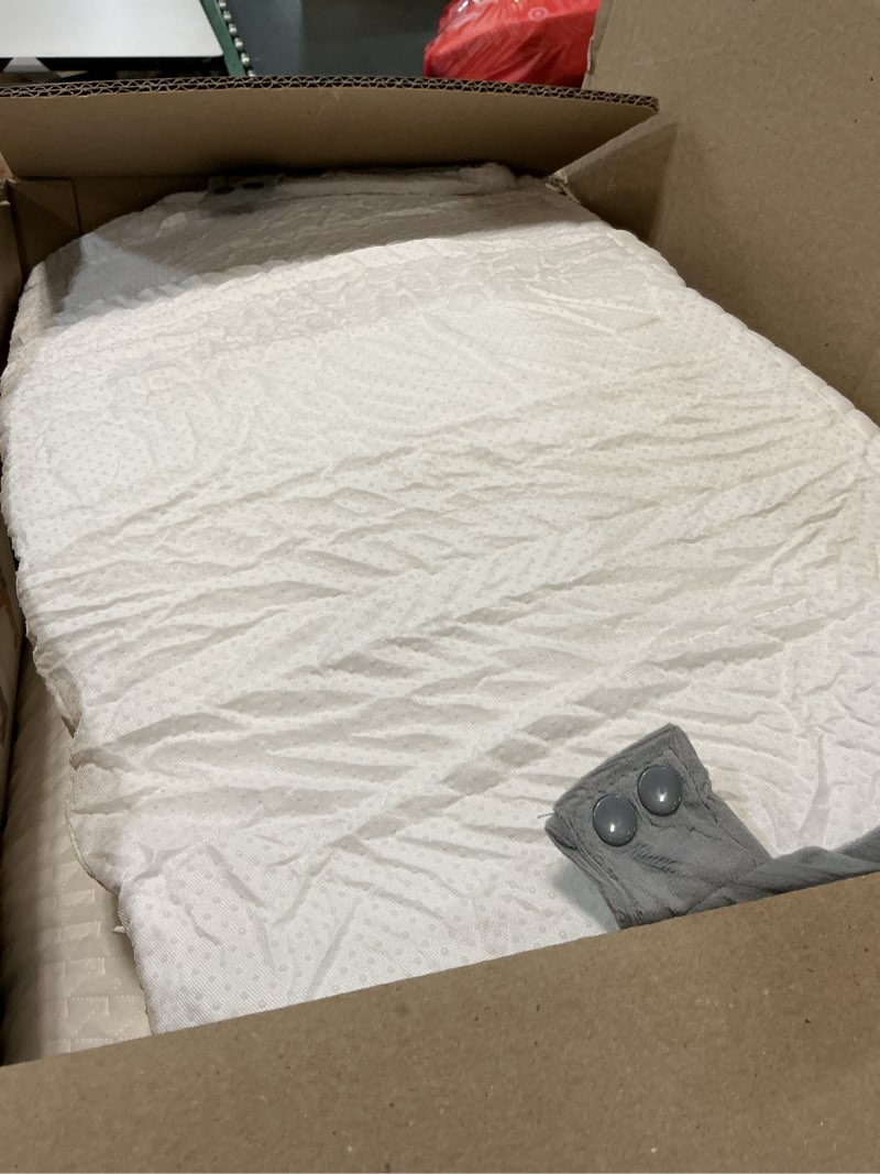 Condition photo showing As Is for 3PCS Wedge Pillow Set for After Surgery, 10-in-1 Adjustable Wedge Pillow for Acid Reflux Relief, Bed Wedge Pillows for Sleeping, Snoring & Back Pain Relief, Sit up Pillow for Bed, White White/Grey 3pcs