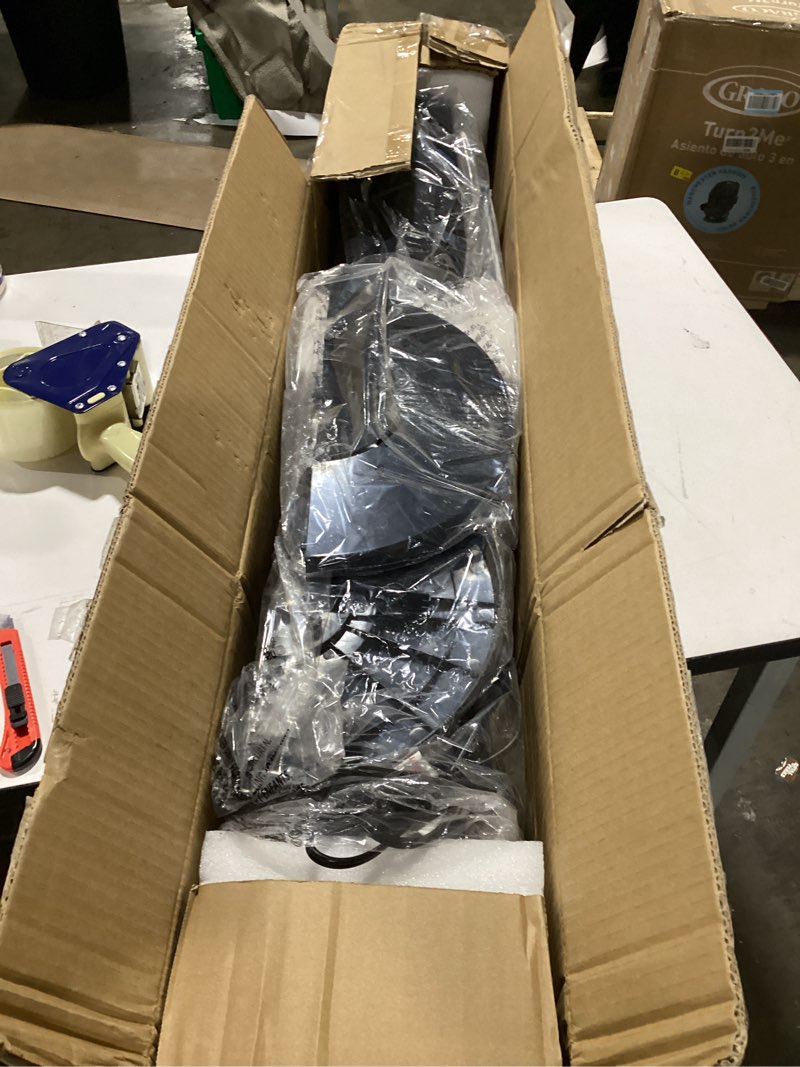 Condition photo showing As Is for Uthfy 46" Tower Fan With Remote, 28ft/s Fan for Bedroom with 24 H Timer, 120° Oscillating Fan with 3 Speeds, 3 Modes, Portable Standing Bladeless Fans that Blow Cold Air for Room Home Office