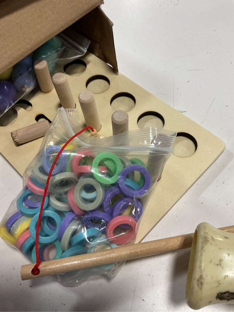 Condition photo showing As Is for 3in1 3d puzzle montessori board learning & playing toy