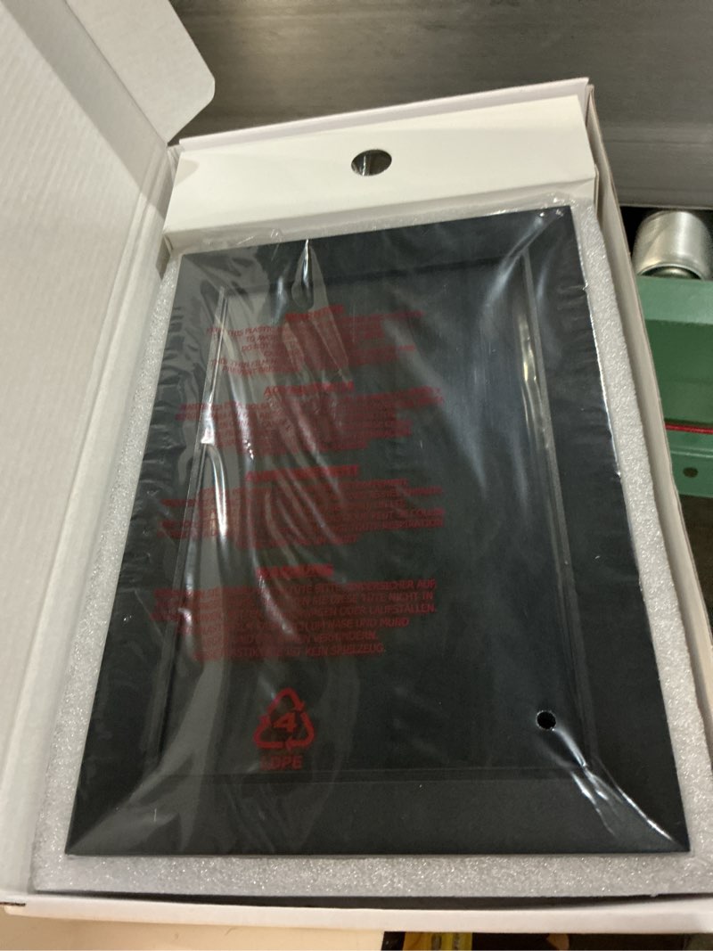 Condition photo showing New/Like New for frameo 10.1 inch wifi digital picture frame, smart cloud electronic photo frame with hd ips touch screen slideshow 32gb memory auto-rotate wall mount, share photos/videos from phone - gifts for mom