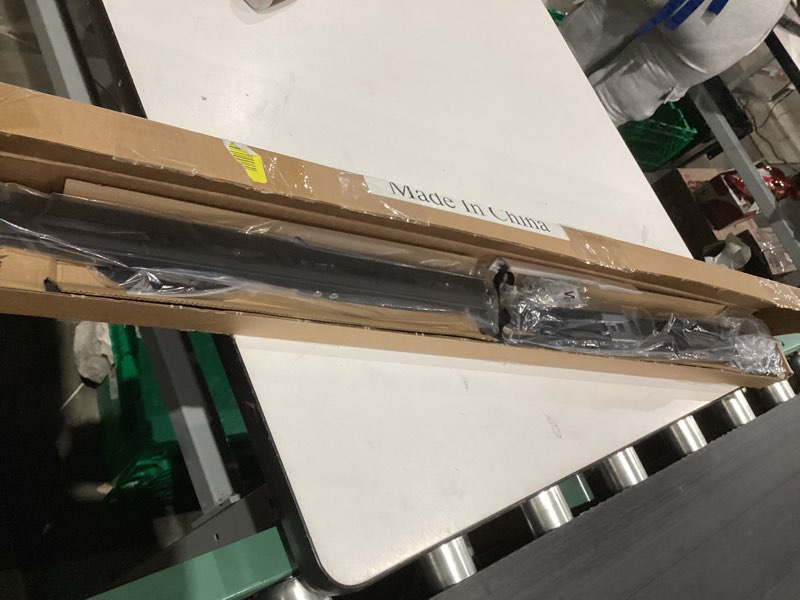 Condition photo showing As Is for monTEK Ultra Slim Fixed TV Wall Mount Bracket for 43–95" Flat & Curved TVs, Super Low Profile 0.95" from Wall, Holds 150 lbs, Supports VESA 800x400, Fits 16"/18"/24"/32" Studs, TM1006W-LF