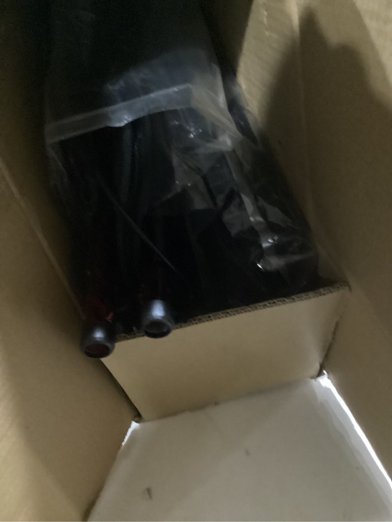 Condition photo showing As Is for Drive Medical 10289RD Deluxe Foldable Rollator Walker, Black/Red