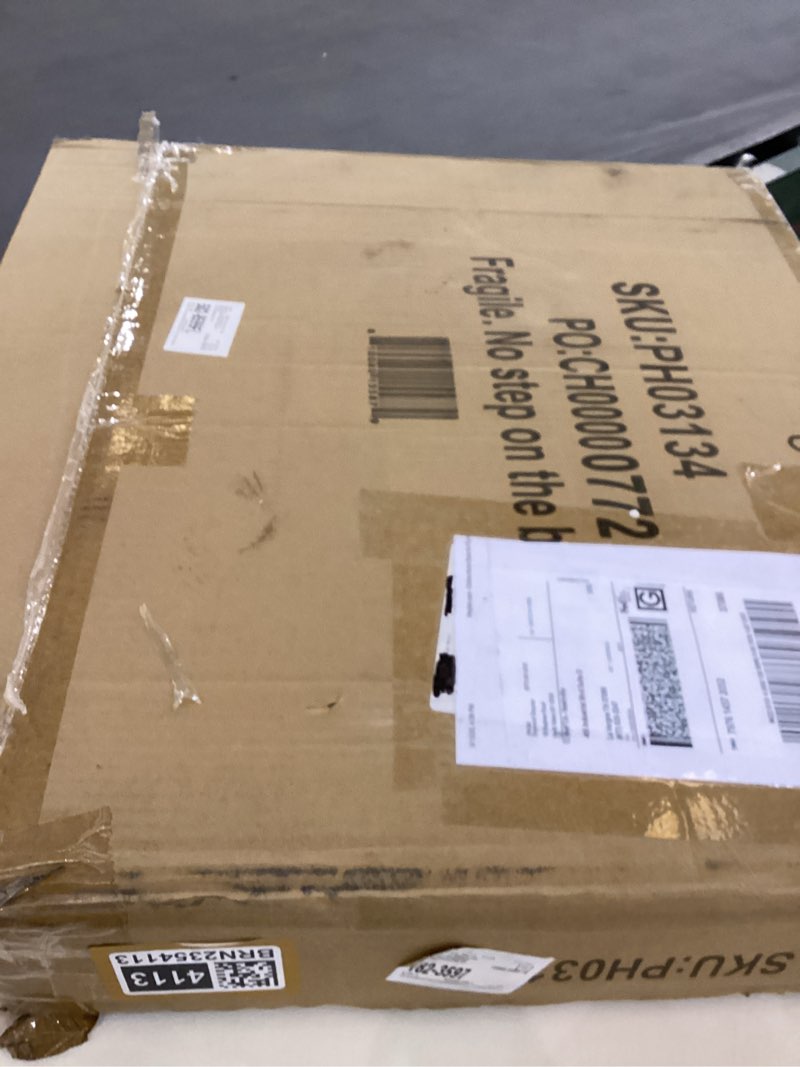 Farmhouse Round Wood End Table