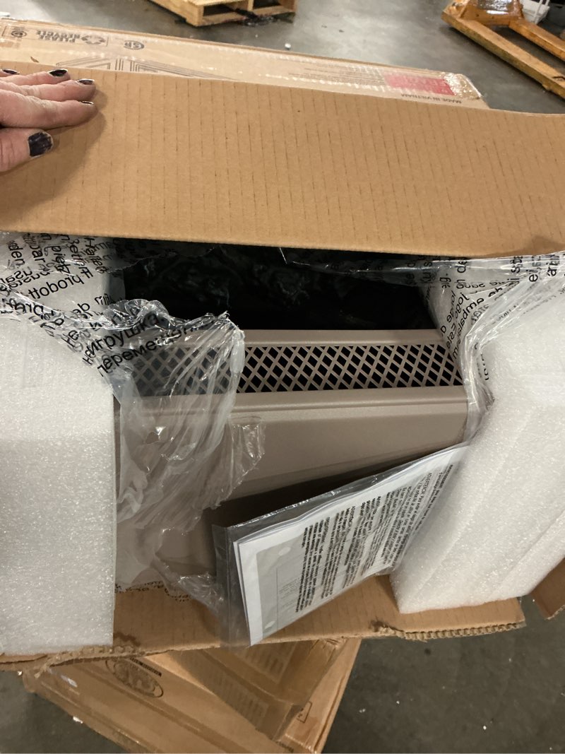 Condition photo showing Good Condition for Duraflame Tabletop Electric Fireplace w/ Flame Effect FRENCH GRAY