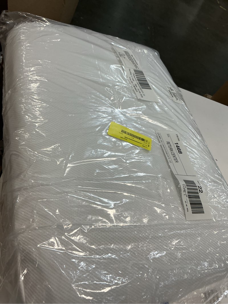 Condition photo showing As Is for casper sleep essential cooling foam pillow, standard size – firm memory foam with cooling cover, supports side sleepers, breathable & pressure-relieving standard essential cooling foam pillow single pack