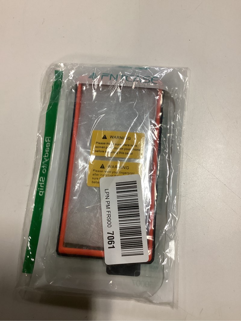 Condition photo showing As Is for FNTCASE for Samsung Galaxy S22 Ultra Case: Built-in Screen Protector&Kickstand Full-Body Dual Layer Rugged Military Grade Shockproof Protection Heavy Duty Protective Phone Cover 5G-Orange Orange for galaxy s22 ultra