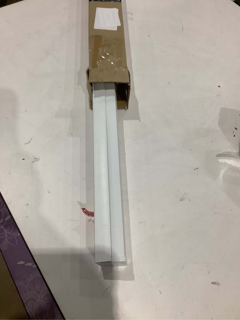 Condition photo showing Good Condition for cordless pleated fabric shades for indoor windows, cut to size, easy install self adhesive, no drills no tools, blackout blinds, color: white - blackout, size: 24" w x 64" l white - blackout 24"w x 64"h