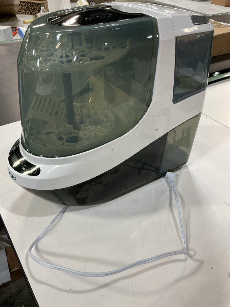 Condition photo showing As Is for Baby Brezza Bottle Washer Pro - Baby Bottle Washer, Sterilizer + Dryer - All in One Machine Cleans Bottles, Pump Parts, & Sippy Cups - Replaces Hand Washing, Bottle Brushes and Drying Racks White