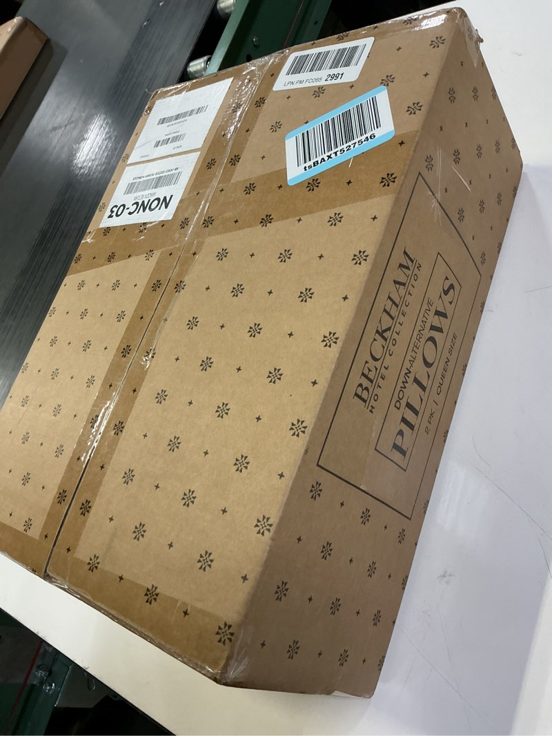 Condition photo showing New/Like New for Beckham Hotel Collection Bed Pillows Standard/Queen Size Set of 2 - Original Soft Down Alternative Pillow for Sleeping - Soft Support for Back, Stomach or Side Sleepers