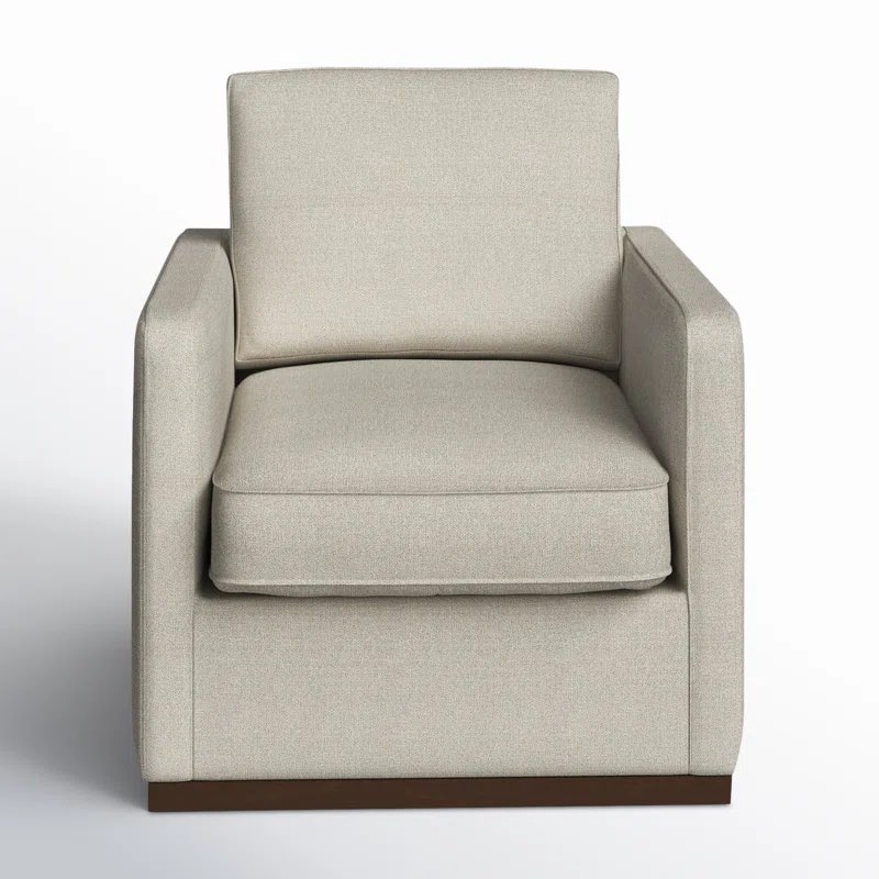 Bobbi Upholstered Swivel Armchair