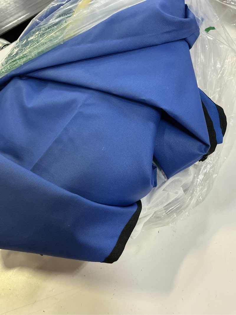 Condition photo showing Good Condition for x autohaux 1 set 600d 4 bow 8'l x 97"-103" w bimini top replacement cover with detachable side blocks storage boot replaces canvas only no frame blue 4bow 8'l 97"-106"