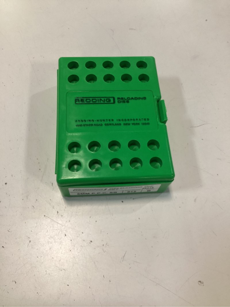 Condition photo showing Good Condition for Redding 6 PPC Small Base Full Length Die Set