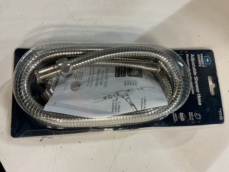 Condition photo showing Good Condition for project source chrome 84-in shower hose (0.5-in-id)