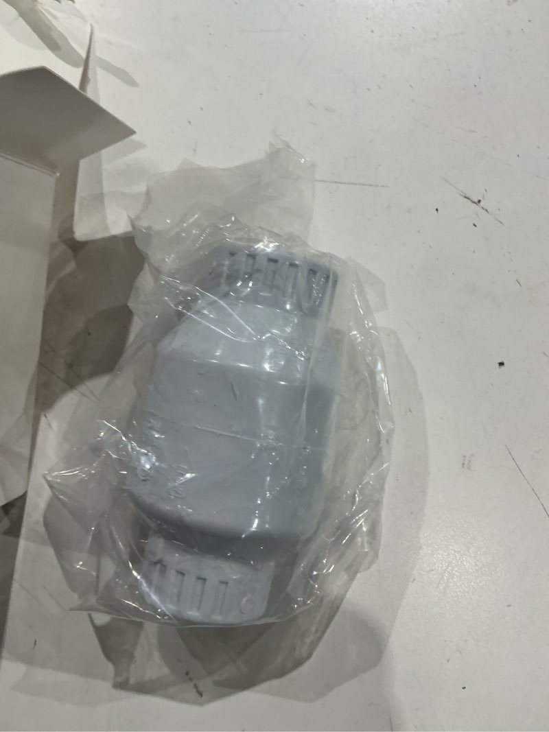 Condition photo showing Good Condition for geetery 3/4 inch pvc slip swing check valve no spring back flow preventer valve white no return silent backflow for backflow prevention, reduces water hammer noise 1 3/4 inch