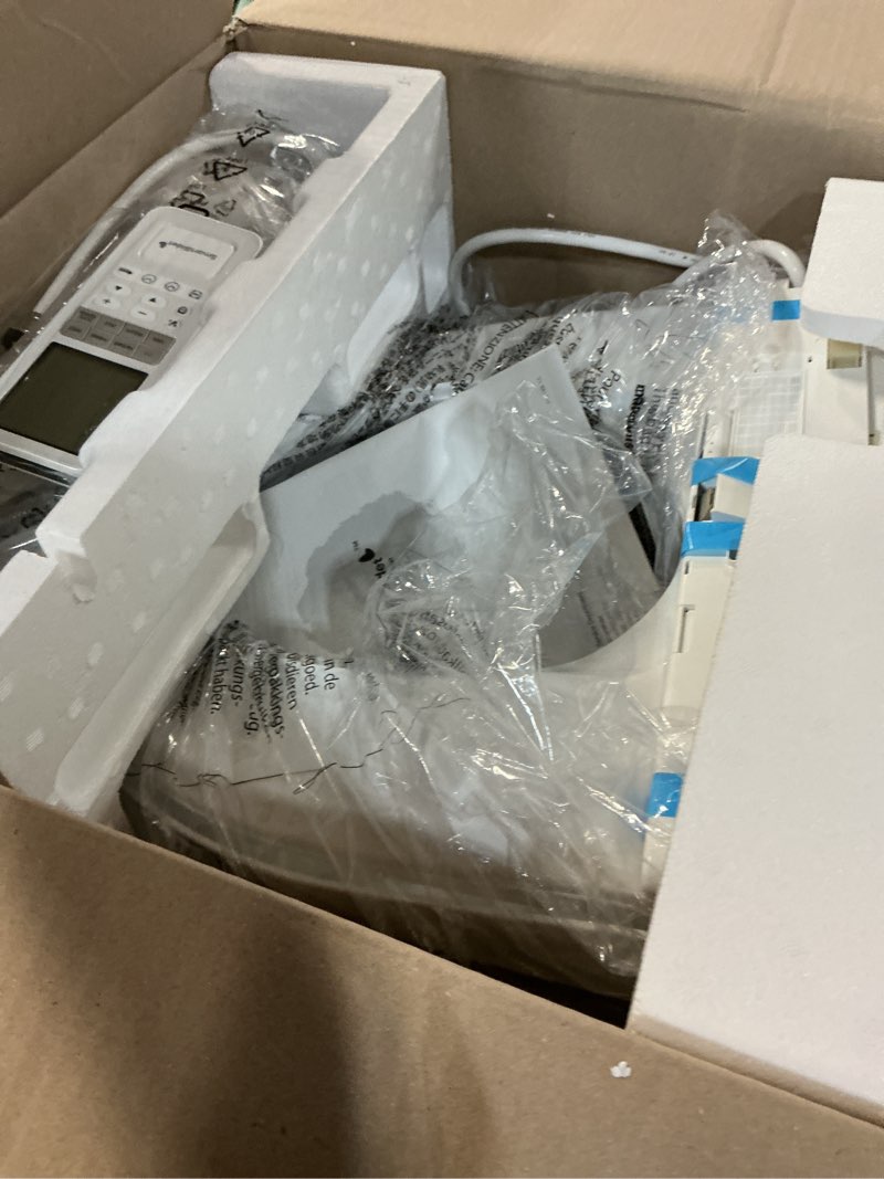 Condition photo showing As Is for SmartBidet SB-3000 Electric Bidet Toilet Seat for Elongated Toilets with Wireless Remote Control with Screen, Unlimited & On Demand Warm Water, Spiral Stream Wash to help relieve constipation SB-3000 Unlimited Hot Water