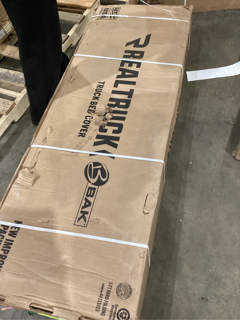 Condition photo showing New/Like New for RealTruck BAK BAKFlip MX4 Hard Folding Truck Bed Tonneau Cover | 448440 | Fits 2022-2025 Toyota Tundra 5' 7" Bed (66.7") BAKFlip MX4 5' 7" Bed