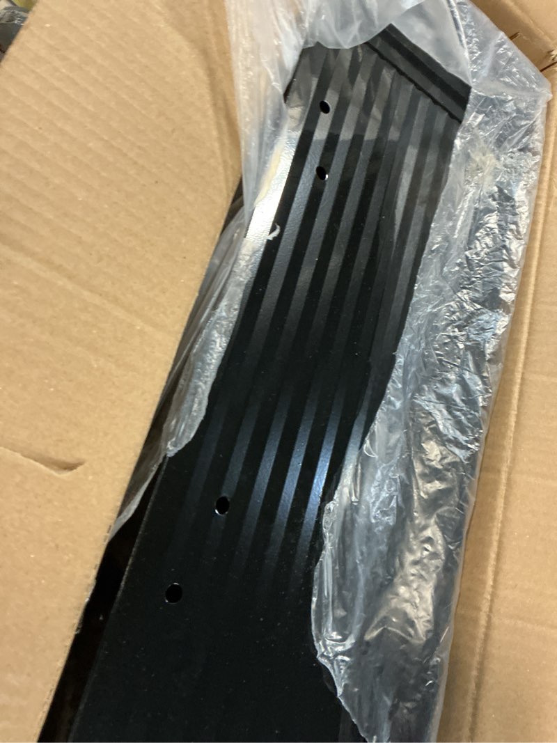 Condition photo showing Good Condition for post mount mailbox with durable aluminium flag - medium capacity, black, galvanized steel - 6.92 in. w x 8.87in. h x 20.05 in. l - heavy duty metal mailbox powder-coated black - medium