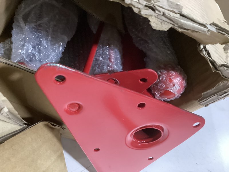 Condition photo showing New/Like New for Factory Direct Partners Replacement Chunky Toddler Legs for FDP Activity Tables, Adjustable Height 15-24 inches, Includes Legs and Hardware ONLY (4-Pack) - Red, 11542-RD Chunky Toddler Red