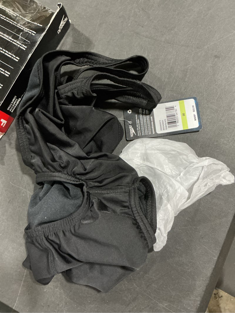 Condition photo showing New/Like New for Speedo womens Swimsuit One Piece Prolt Super Pro Solid Adult 30 Eco Team Black