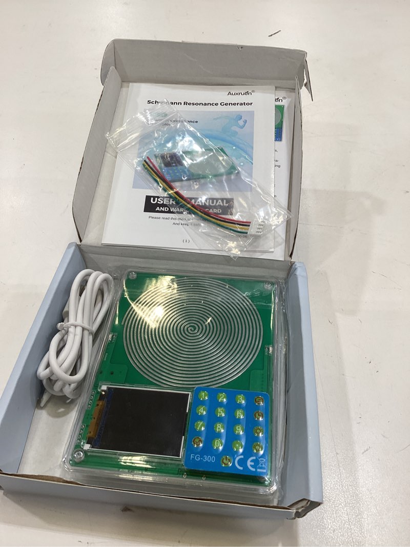 Condition photo showing Good Condition for 7.83hz schumann resonance generator battery powered, ultra low frequency generator for healing, 0.001hz-200khz adjustable schumann sine wave resonance generator, frequency healing device