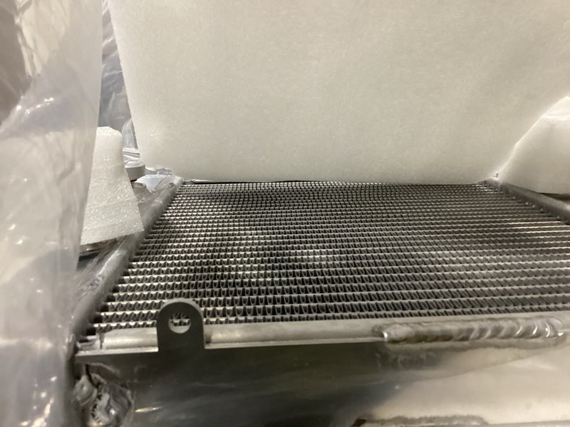 Condition photo showing Good Condition for 2 row core aluminum radiator fit for 2002-2017 arctic cat 450 500 550 650 700 700s hdx 500 prowler 650 2018 textron off road alterra 700 full aluminum replacement radiator