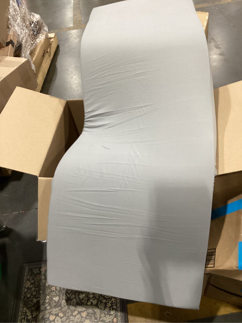 Condition photo showing Good Condition for camping cot pad 2 inch memory foam, pad only,camping pad for folding cot and foldable cot, portable roll up camp gear for car camping travel tent, non-slip waterproof bottom, removable cover grey cot (75*30*2)