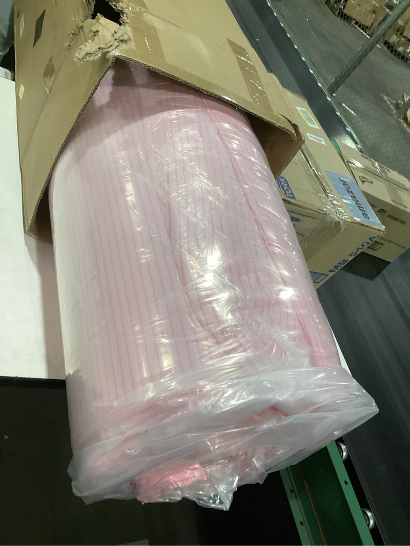 Condition photo showing New/Like New for maxyoyo folding sofa bed, extra thick and long floor sofa convertible sleeper chair with washable cover, floor couch lounge bean bag bed for living room, pink, 54x95 inch