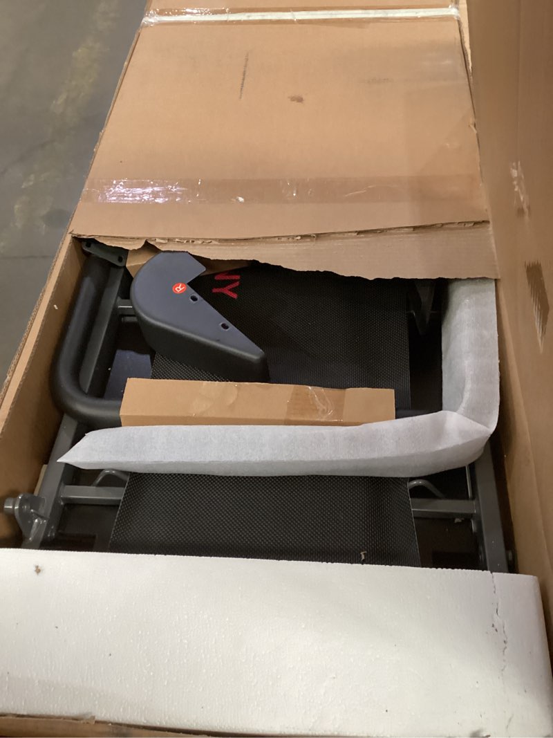 Condition photo showing Good Condition for Sunny Health & Fitness Non-Electric Manual Walking Treadmill w 300 LB Capacity on Fixed Incline  w Smart Bluetooth & FREE SunnyFit® App- SF-T1407SMART