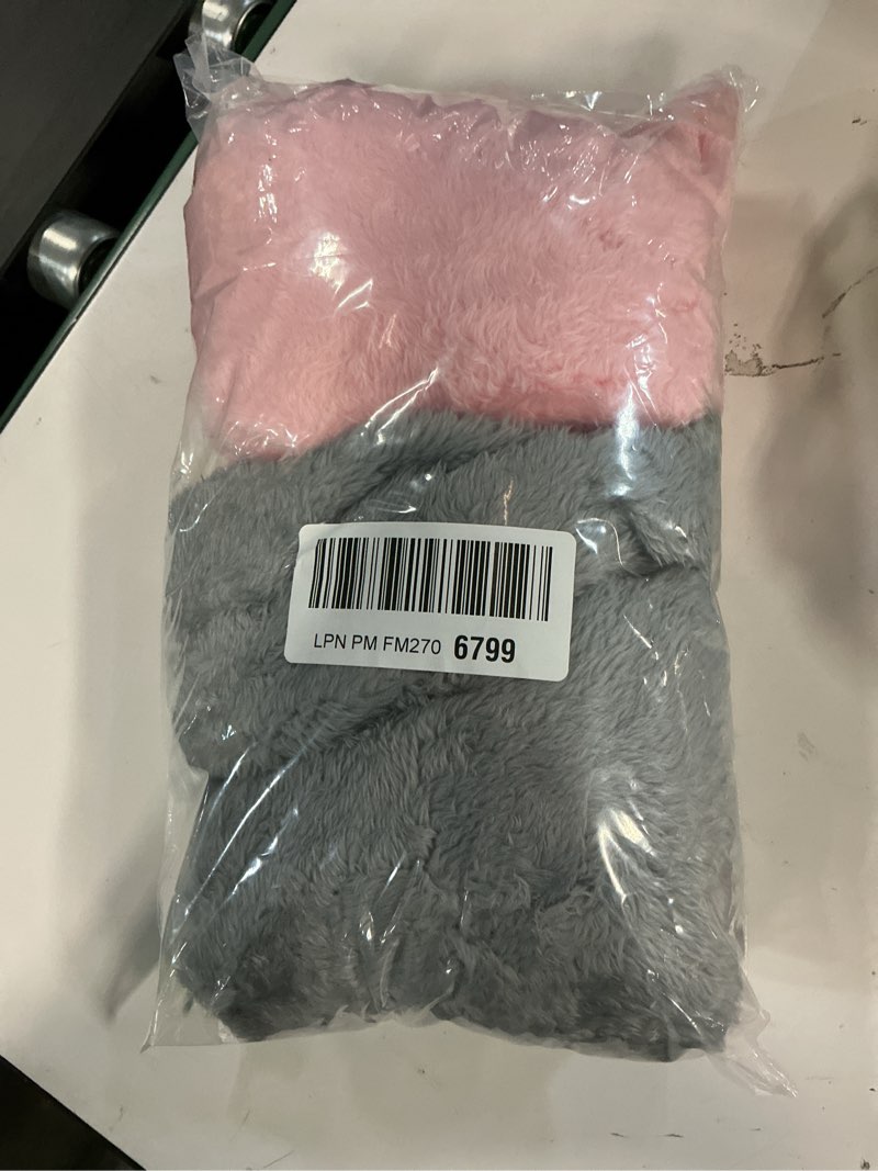 Condition photo showing Good Condition for Dog Jacket for Cold Weather, 2 Pack Cozy Winter Warm Turtleneck Pet Coat Clothes for Large Medium Small Dogs, Fleece Adjustable Pullover Dog Vest Sweater (M-XXL) X-Large Pink and Grey