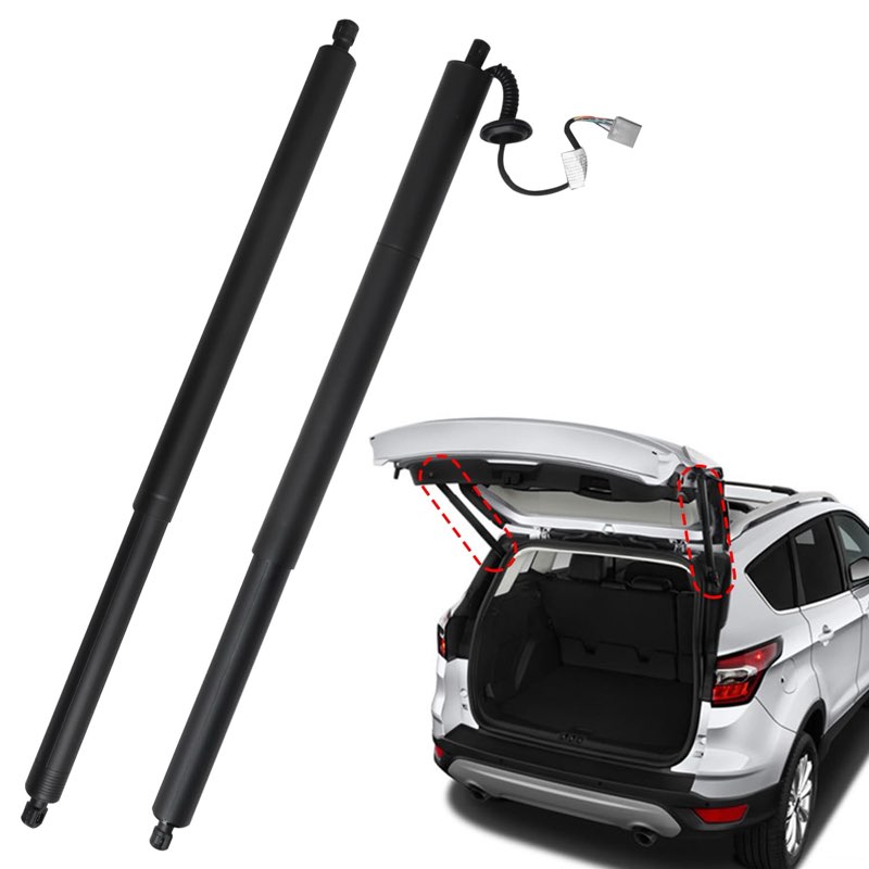 rear liftgate power support shock strut compatible with 2013-2019 ford escape, a pair electric tailg