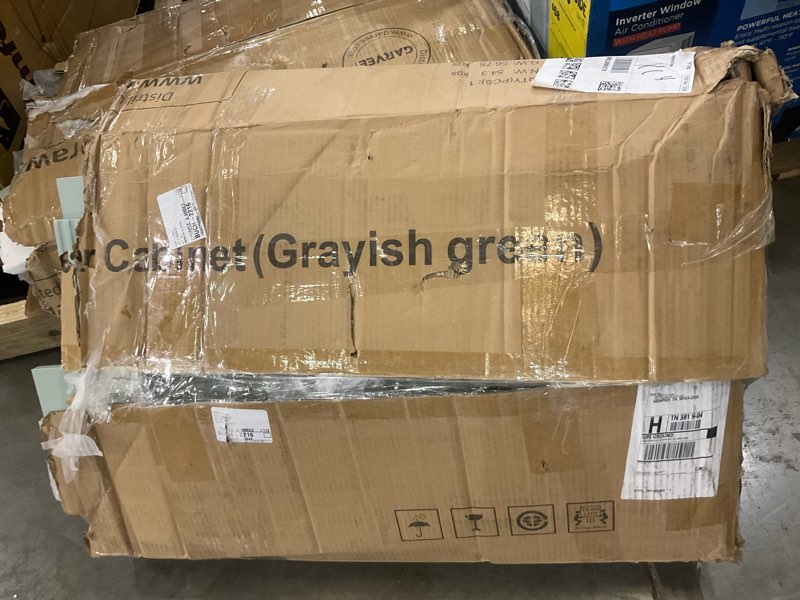 cabinet grayish green