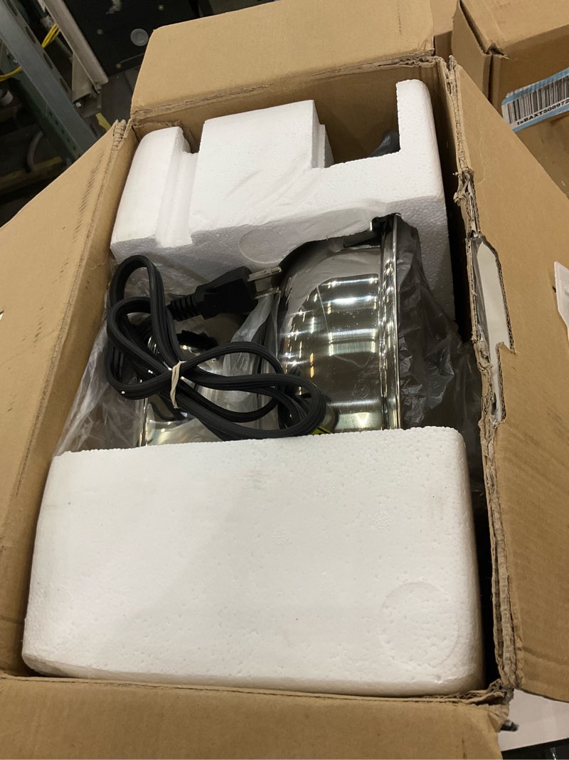 Condition photo showing Good Condition for Aroma Stainless Steel Hot Pot, Silver (ASP-600), 5 quart Sichuan Style