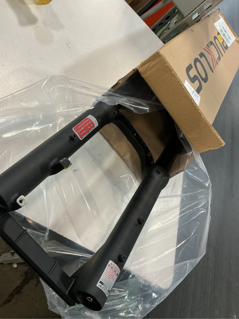 Condition photo showing Good Condition for bucklos 20 inch 4.0 fat tire e-bike air suspension fork, 180mm travel spacing hub 135mm straight tube mtb manual lockout 9mm qr mountain bike double shoulder electric bicycle front forks snow beach black