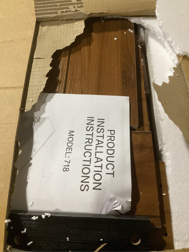 Condition photo showing Good Condition for 55.12" modern chest of drawer, 6 deep drawers,clothes organizer,large storage cabinet for living room, bedroom,dresser tv stand, wood drawer organizer for living room, hallway, umber umber 15.8"d x 55.1"w x 31.7"h (6 drawers)