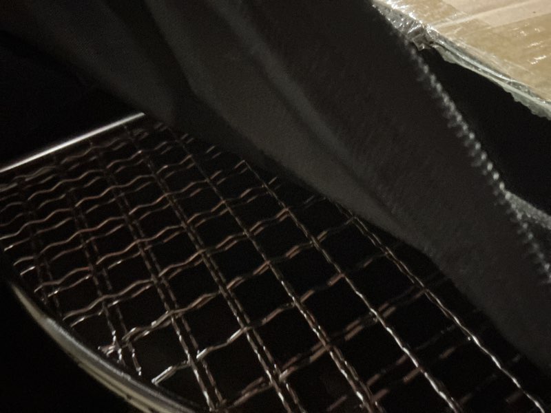 Condition photo showing Good Condition for (Similar to) Large 22 Inch Campfire Grill Grate Fire Pit Grill Cooking Camp Fire Grilling Grate Foldable Camping Campfire Stainless Steel Open Outdoor Cooking Equipment Portable Bag Adjustable Swing Stand Backyard