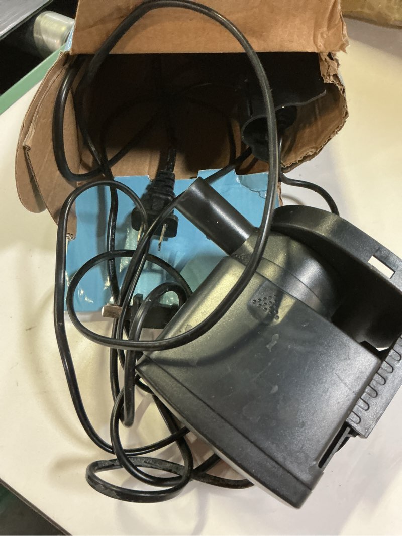 Condition photo showing As Is for aquarium filter for 100-500 gallon tank, u-v fish tank green clean machine submersible powerful pump canister filter 600gph for pond turtle tank saltwater freshwater crystal clear green killing jup-04 (for 100-500 gallon tank) powerful