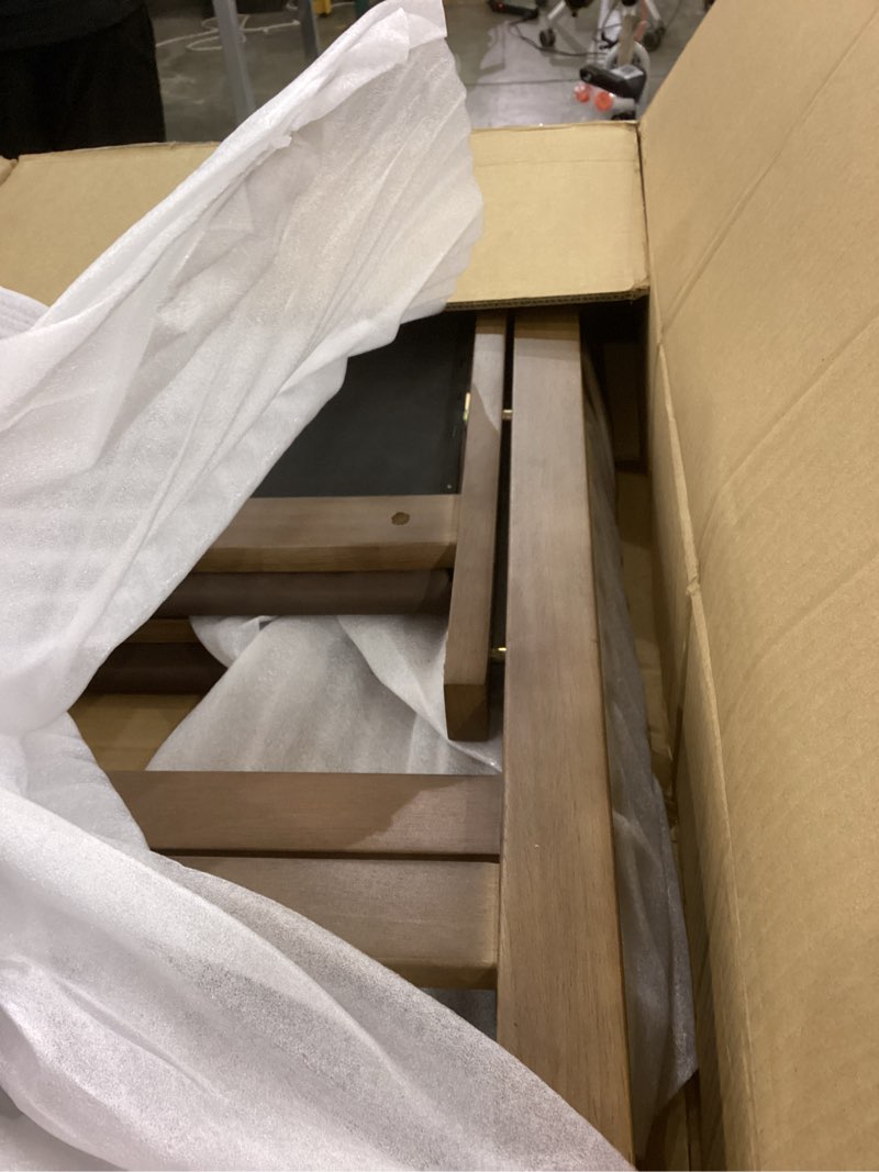 Condition photo showing As Is for IAE Wall Mounted Folding Table with Pine Wood,24" x 14" Floating Wall Desk,Laundry Folding Table with Shelf Brackets,Fold Down Desk Shelf,Folding Workbench for Home,Dining,Laundry Room,Kitchen,Brown Brown 24*13.7*6.3 Inch