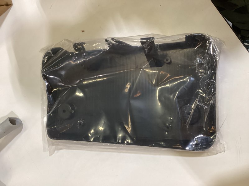 Condition photo showing As Is for for lincoln town car 2003-2011 license plate bracket | front | fo1068117 | 3w1z17a385aab