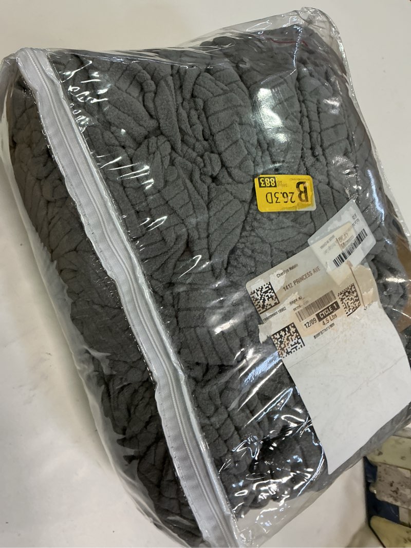 Condition photo showing Good Condition for KinCam Recliner Covers, Stretch Reclining Chair Covers, Recliner Sofa Slipcovers Stripe Jacquard Recliner Couch Covers Furniture Protector Covers for Pet Kid (3 Seater, Light Gray) Light Gray 3 Seater