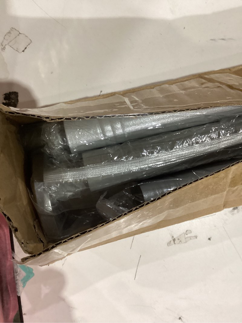 Condition photo showing New/Like New for Silver Shower Curtain Rod 31 to 80 Inch,1 Inch Diameter Adjustable Spring Tension Stainless Steel Telescoping Rod,Easy Install,No Rust 31-80 Silver