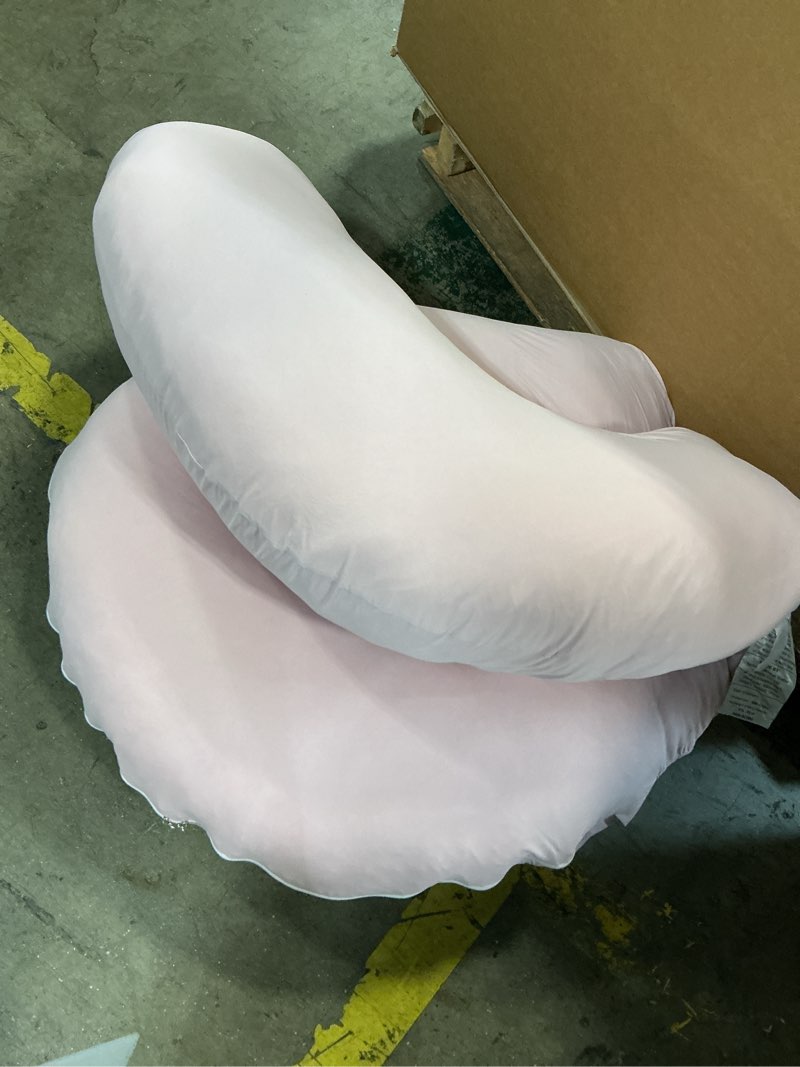 Condition photo showing Good Condition for PILLANI Pregnancy Pillows for Sleeping - V C U Shaped Full Body Pillow with Removable Cover, 57inch Cooling Maternity Pillow for Pregnant Women, Support for Back Belly Legs Hip - Pregnancy Must Haves