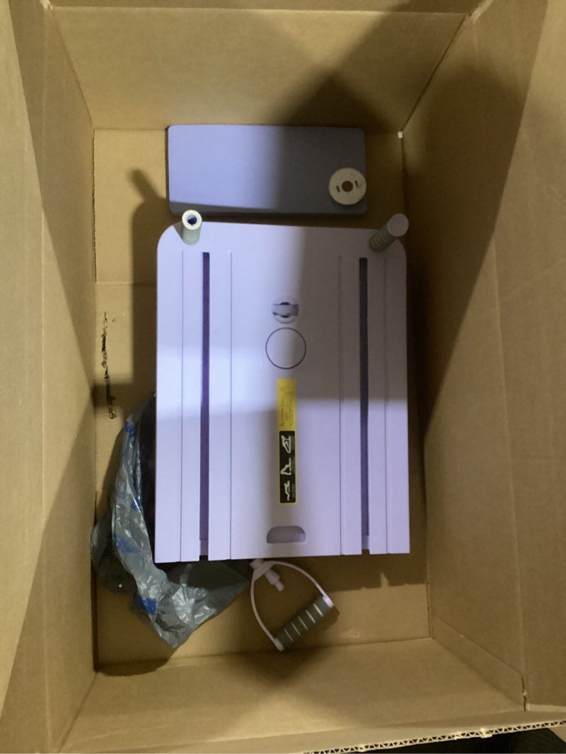 Condition photo showing As Is for JANUA Pilates Board - Pilates Reformer Set, Multi-Purpose Foldable Pilates Reformer Board for Home, 5 in 1 Pilates Sliding Board Purple