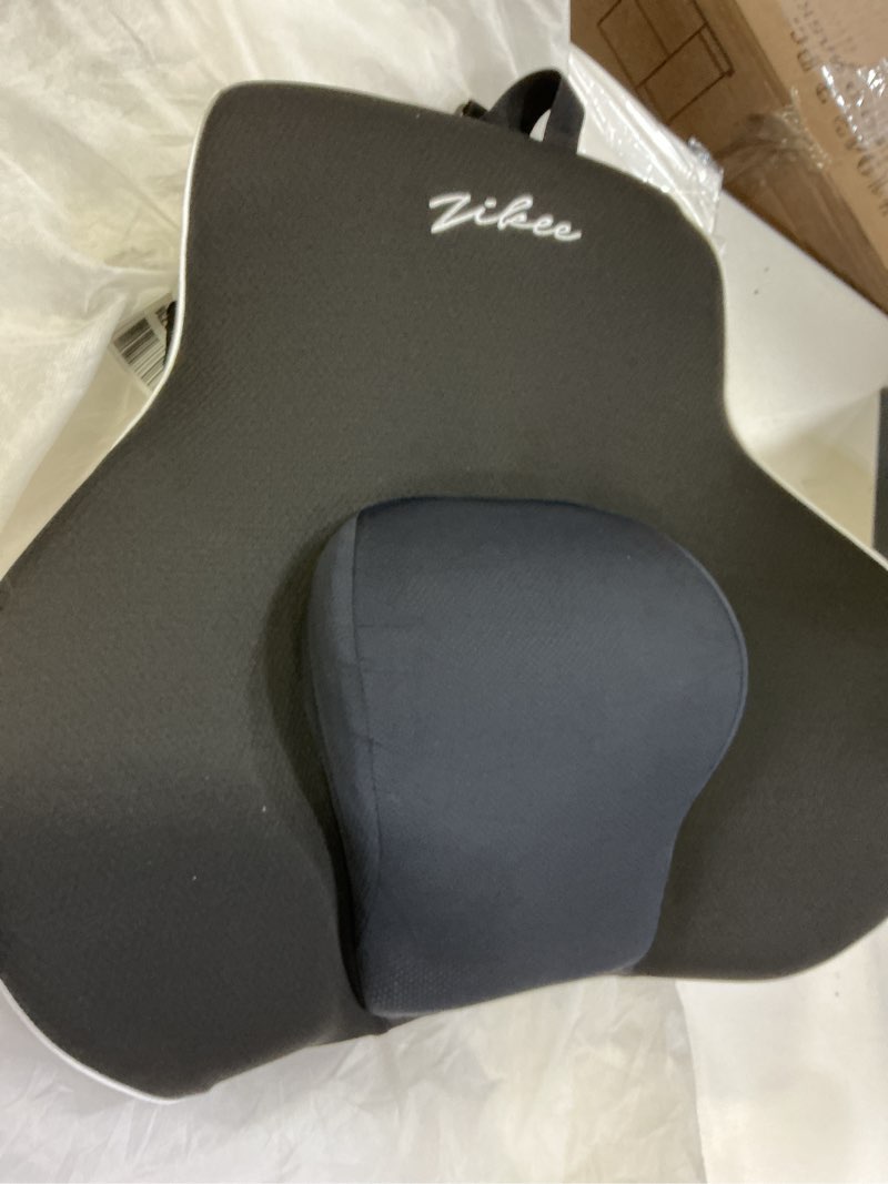 Condition photo showing Good Condition for ZIKEE Adjustable Lumbar Support Pillow for Office Chair with Sliding Design for Precise Pain Relief & Support, Ergonomic Lumbar Pillow Improves Posture, Back Support Pillow for Office, Car, Home