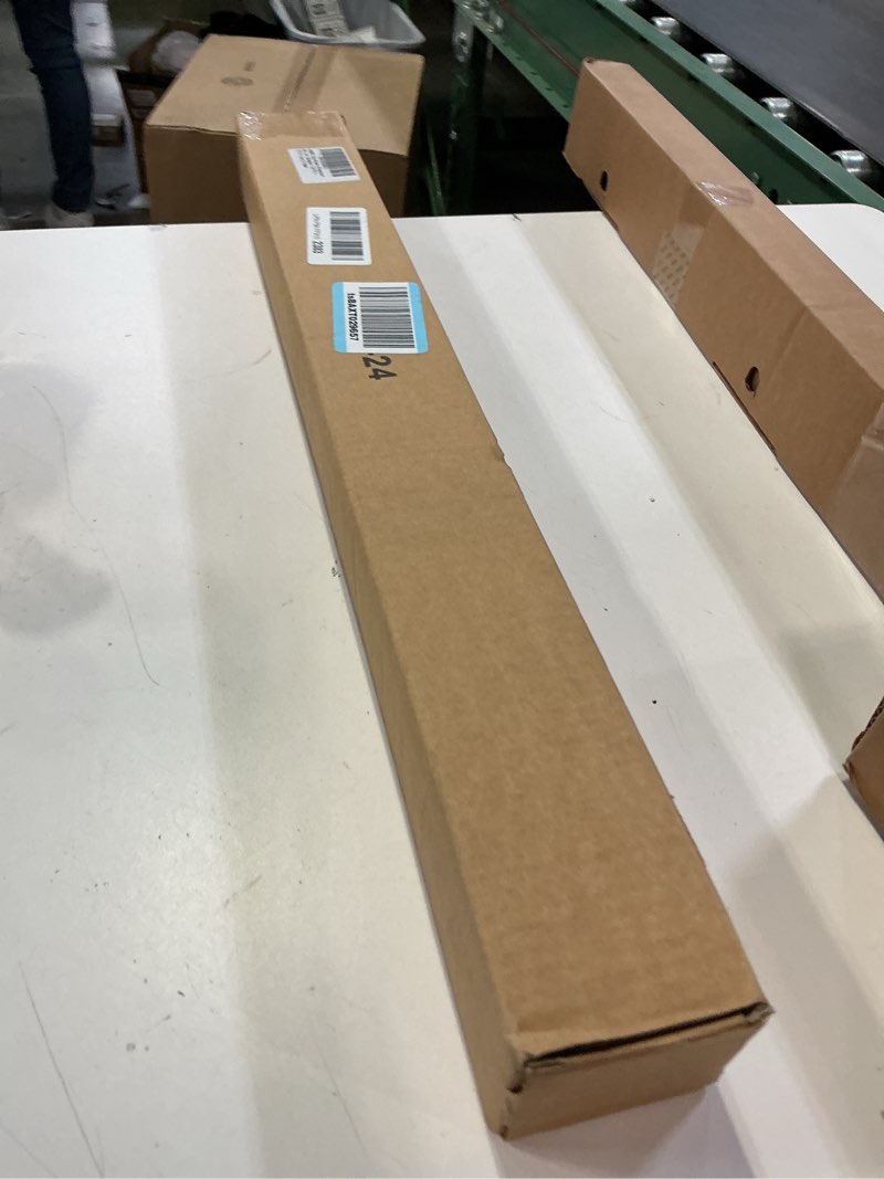 Condition photo showing New/Like New for aosky cordless roller shades blackout blinds for windows room darkening rolled up shades with spring system, uv protection window shades door blinds for home and office (24" w x 72" h, ivory) 24"w x 72"h ivory