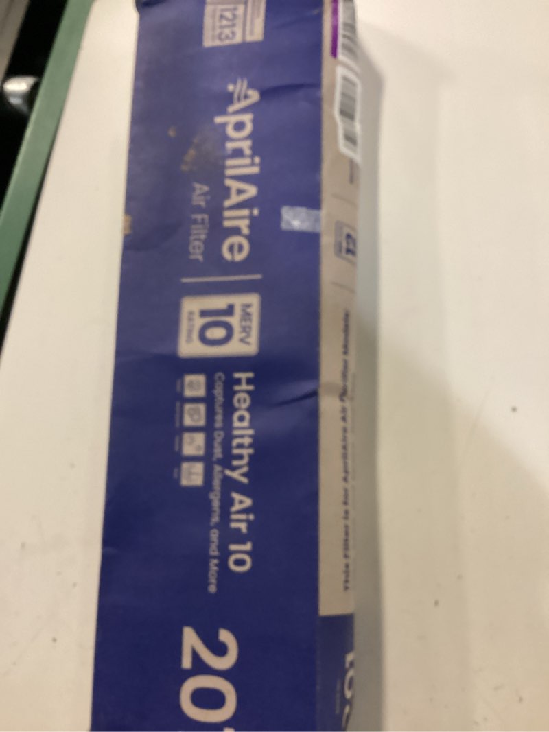 Condition photo showing New/Like New for aprilaire 201 replacement furnace filter for aprilaire or space-gard 2200 or 2250 whole-house air purifiers - merv 10, 20x25x6 air filter (pack of 1) air filter 20 x 25 x 6 inches (pack of 1)