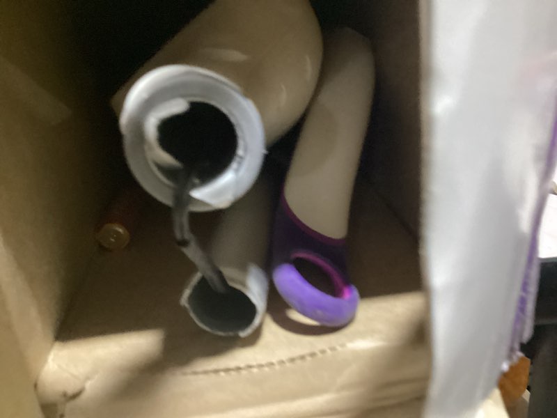 Condition photo showing As Is for Swiffer PowerMop Multi-Surface Mop Kit for Floor Cleaning, Includes PowerMop, 2 Mopping Pad Refills, 1 Cleaning Solution with Fresh Scent and 2 Batteries Purple and White