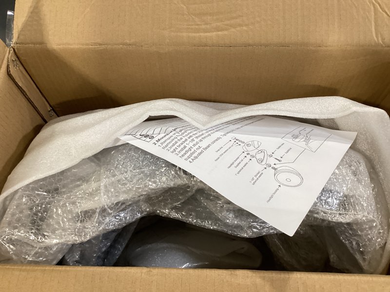 Condition photo showing Good Condition for motorcycle fairing windshield kit, 5.75" headlight fairing 11" smoked motorbike windscreen 35-41mm forks fit for harley iron 883 sportster 1100 1200