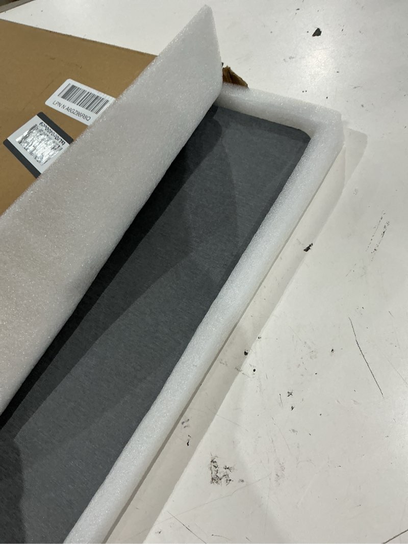 Condition photo showing Good Condition for stone drying mat for kitchen counter with 5 wooden feet | 20"×16" diatomaceous earth dish drying mat, elevated drying stone mat for modern kitchen countertop dark gray 20"×16