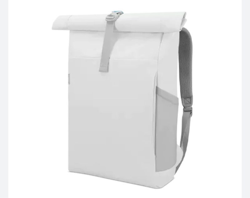 lenovo ideapad gaming backpack, white, large, 16 inch
