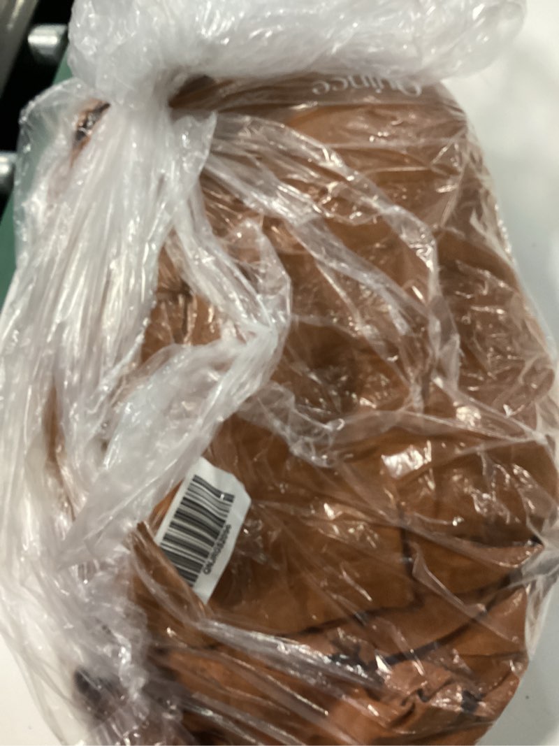 Condition photo showing New/Like New for european linen duvet cover set, king/cal king, terracotta